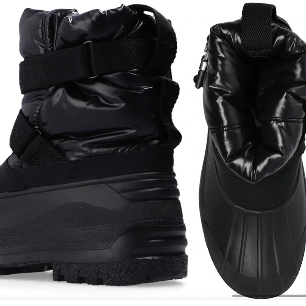 MONCLER, Summus Webbing-Trimmed Nylon and Rubber Snow Boots, Size 40 - Picture 4 of 11